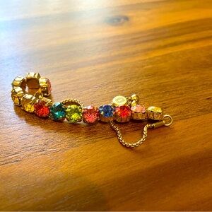Gently used Dannijo Rainbow Gems bracelet